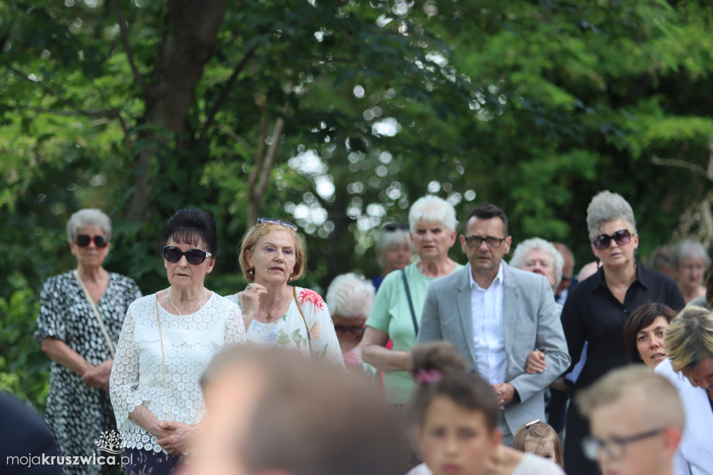 Procesja Bożego Ciała w kruszwickiej kolegiacie