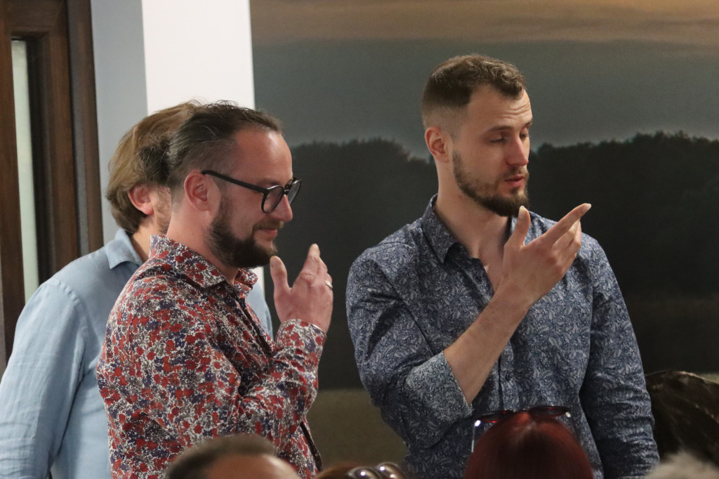 Mateusz i Szymon Bruccy podczas Nocy Poetów nad Gopłem [ZDJĘCIA]