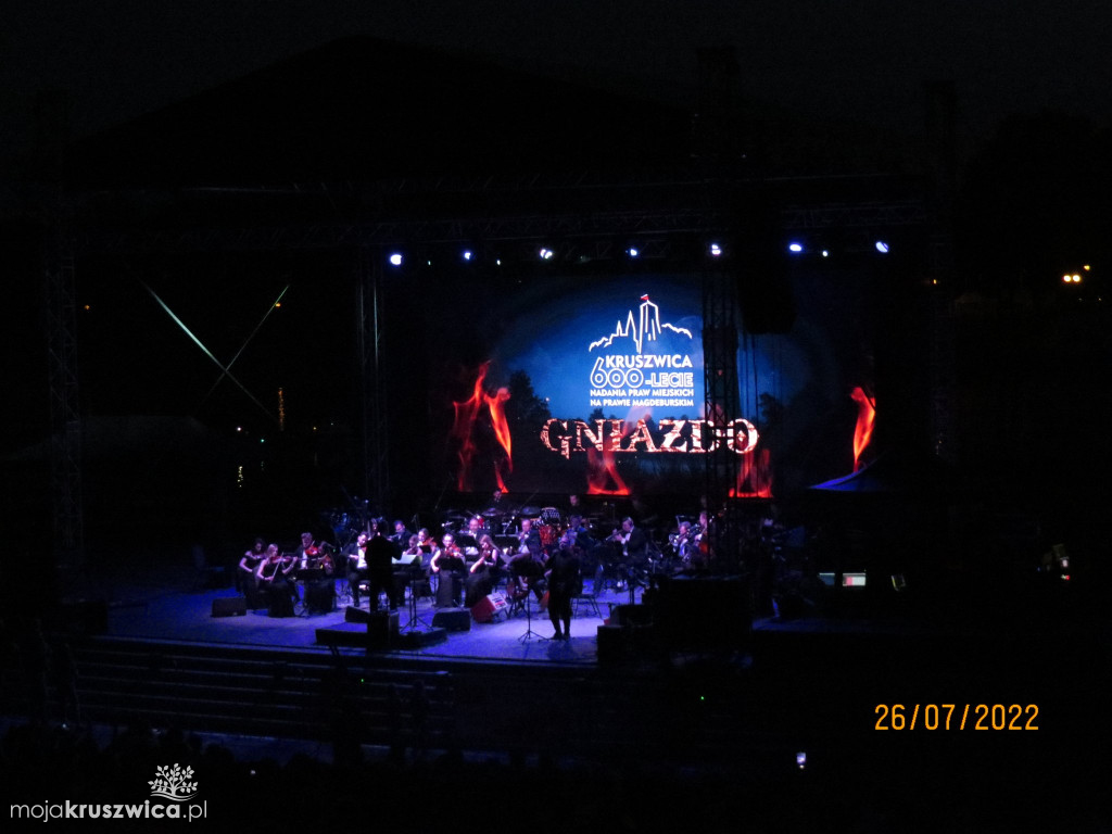 Magiczny wieczór nad Gopłem