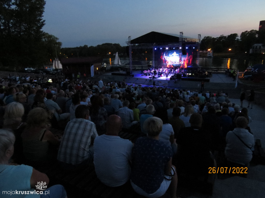 Magiczny wieczór nad Gopłem