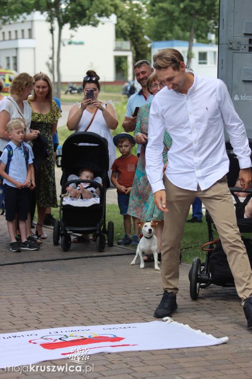 Odsłonięto laur olimpijski dla Jerzego Kowalskiego