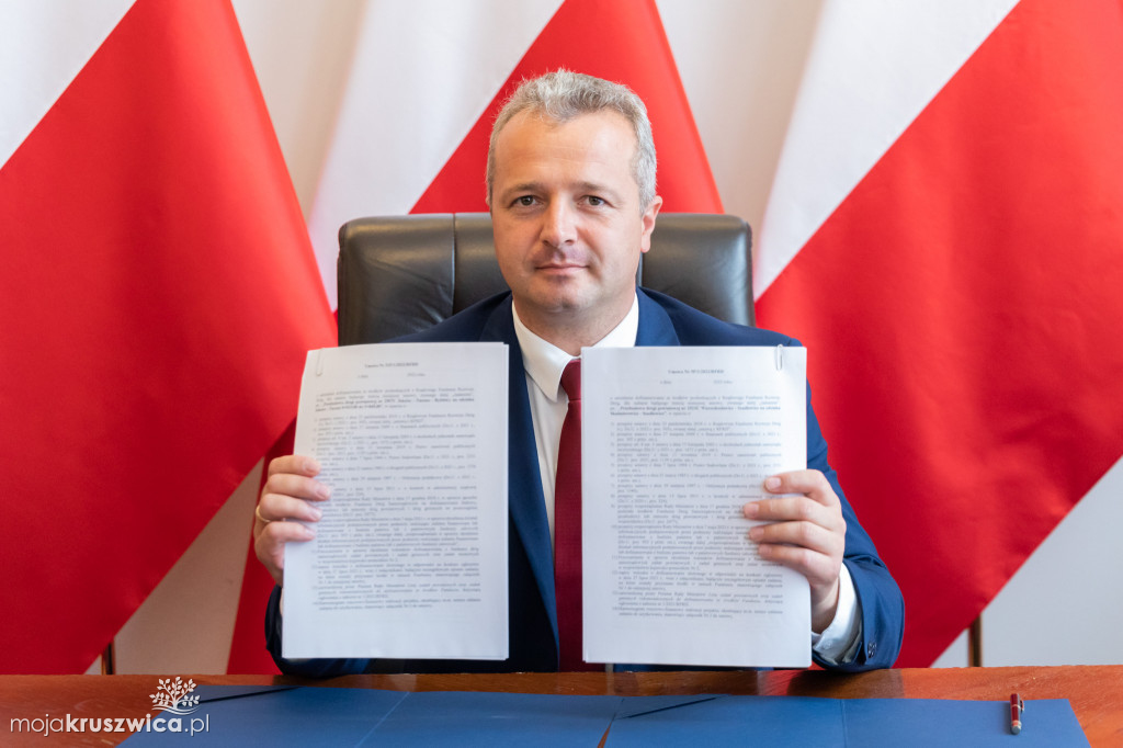 Powiat Inowrocławski otrzyma 7,5 mln złotych dofinansowania na przebudowę dróg