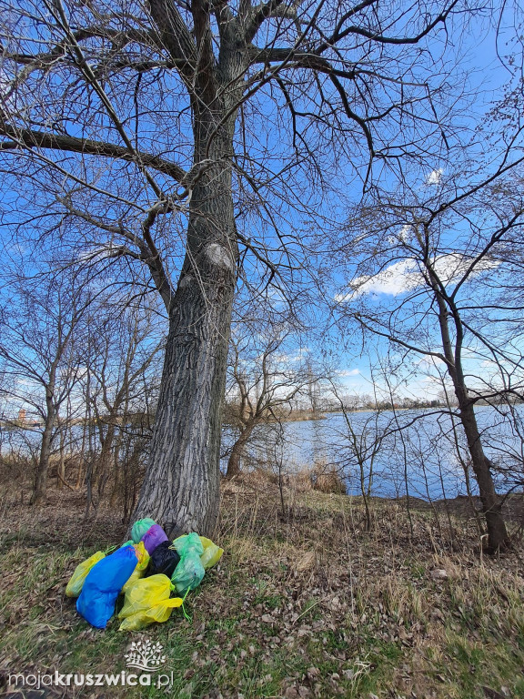  Pomagali sprzątać park. Akcja Nadgoplańskiego Parku Tysiąclecia za nami