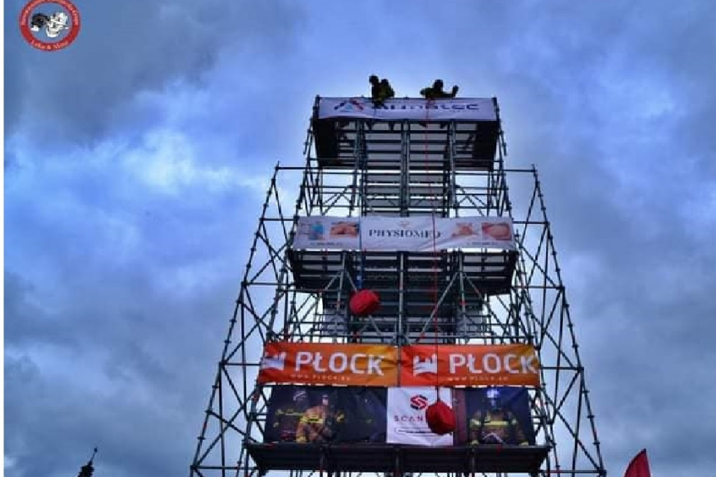 Toughest Firefighter Challenge Płock szczęśliwy dla strażaków z Kruszwicy