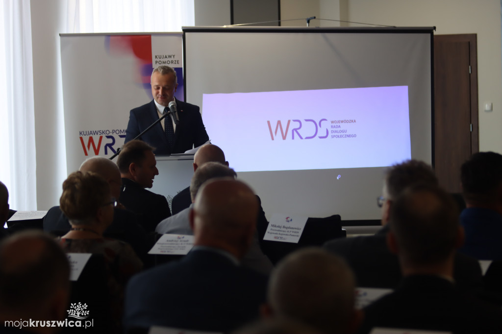 W Kruszwicy rozpoczęło się Posiedzenie plenarne Kujawsko-Pomorskiej Wojewódzkiej Rady Dialogu Społecznego.