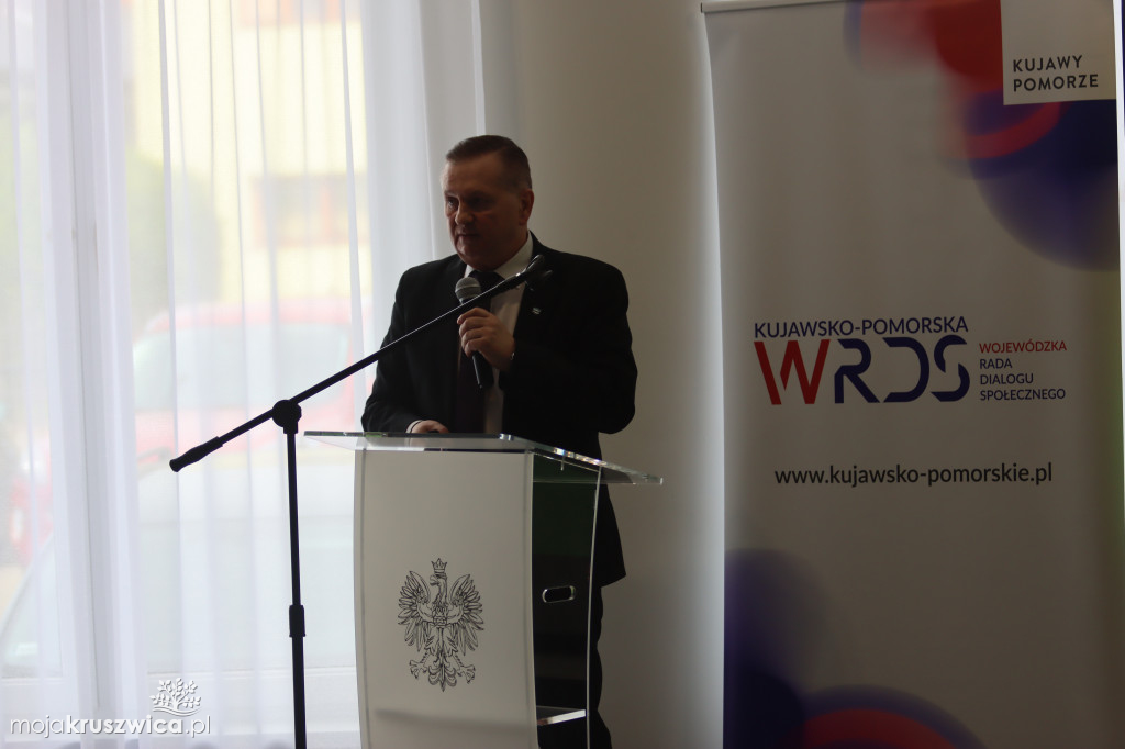 W Kruszwicy rozpoczęło się Posiedzenie plenarne Kujawsko-Pomorskiej Wojewódzkiej Rady Dialogu Społecznego.