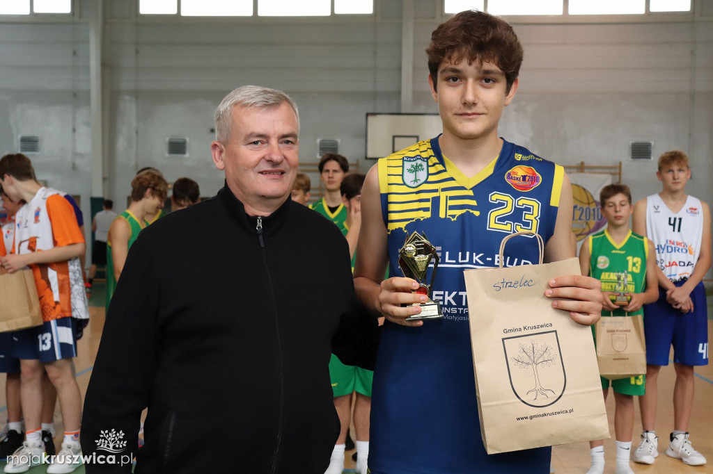 Koszykarze rywalizowali w kruszwickiej hali sportowej pamiętając o Pawle [FOTO]
