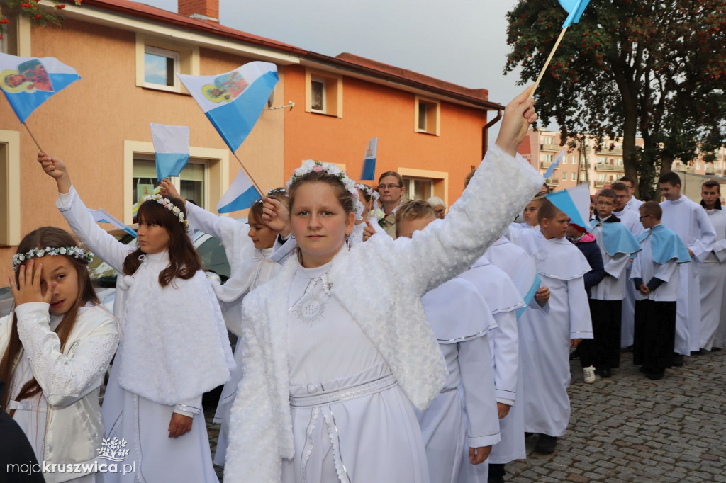 Tak witaliśmy Matkę Boską w kruszwickiej kolegiacie [ZDJĘCIA]