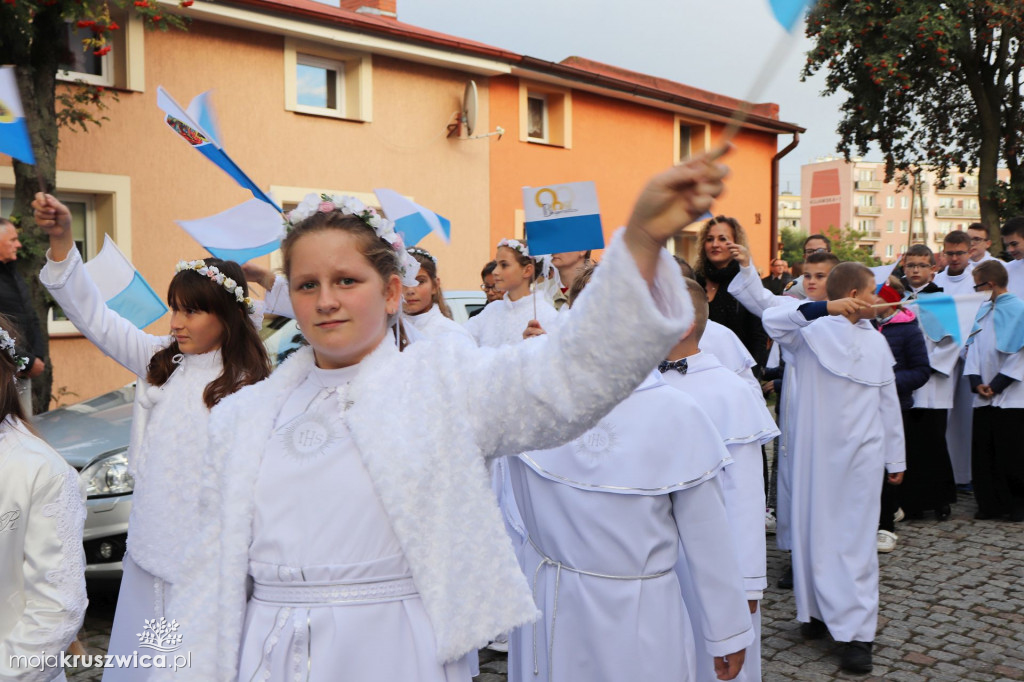 Tak witaliśmy Matkę Boską w kruszwickiej kolegiacie [ZDJĘCIA]