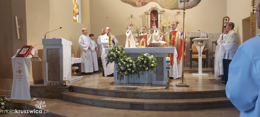 Msza odpustowa w kruszwickiej parafii. 125 rocznica śmierci św. Teresy