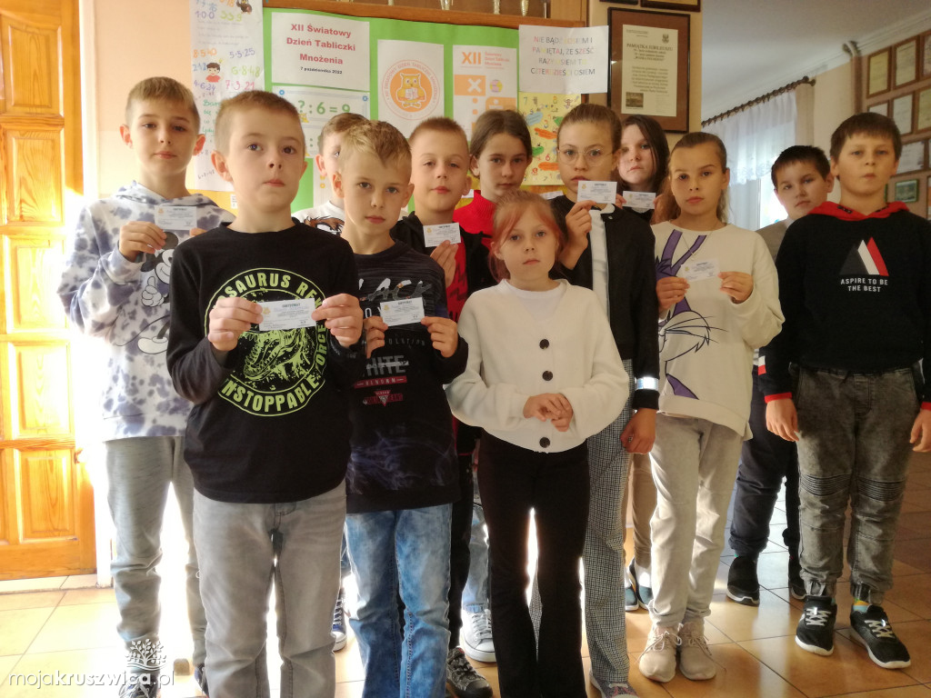 W Rusinowie sprawdzali znajomość tabliczki mnożenia [ZDJĘCIA]