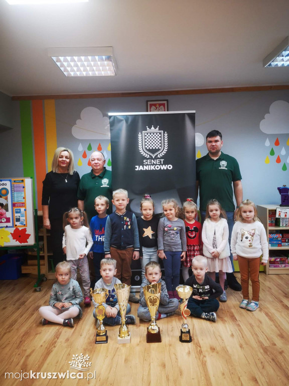 W kruszwickim przedszkolu o warcabach [ZDJĘCIA]