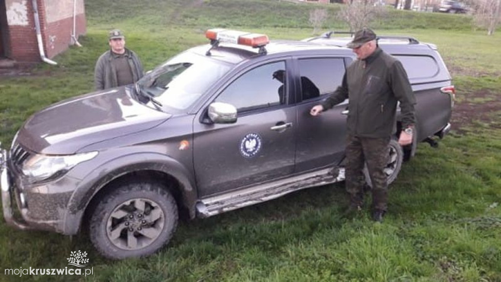 Przeciwko kłusownikom na terenie Gminy Kruszwica.  Skończyło się na pouczeniach