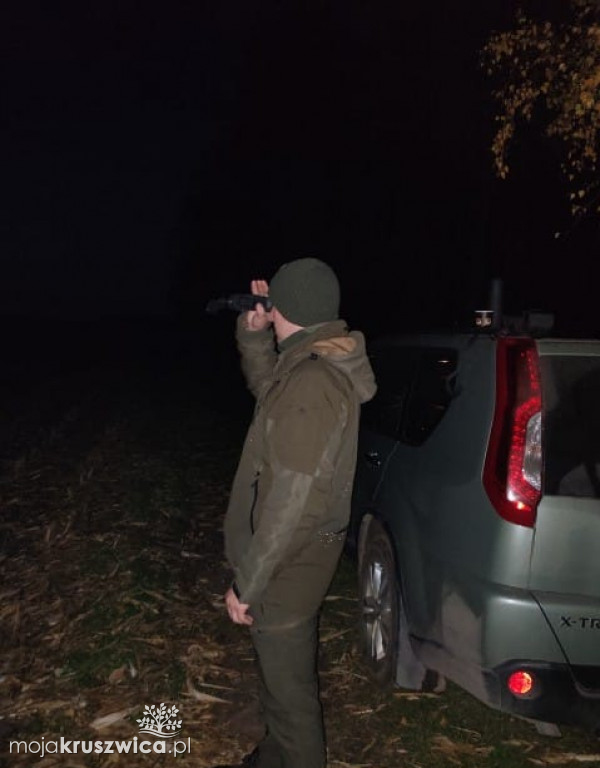 Przeciwko kłusownikom na terenie Gminy Kruszwica.  Skończyło się na pouczeniach