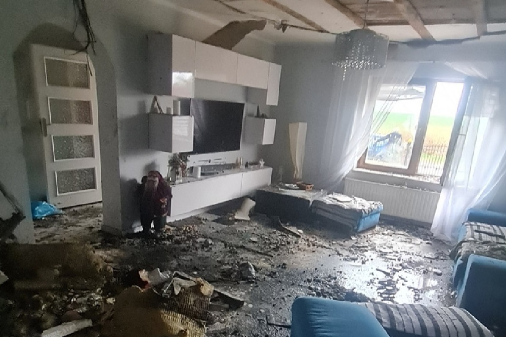 Ruszyła zbiórka na rzecz poszkodowanych w pożarze domu w Kruszy Zamkowej