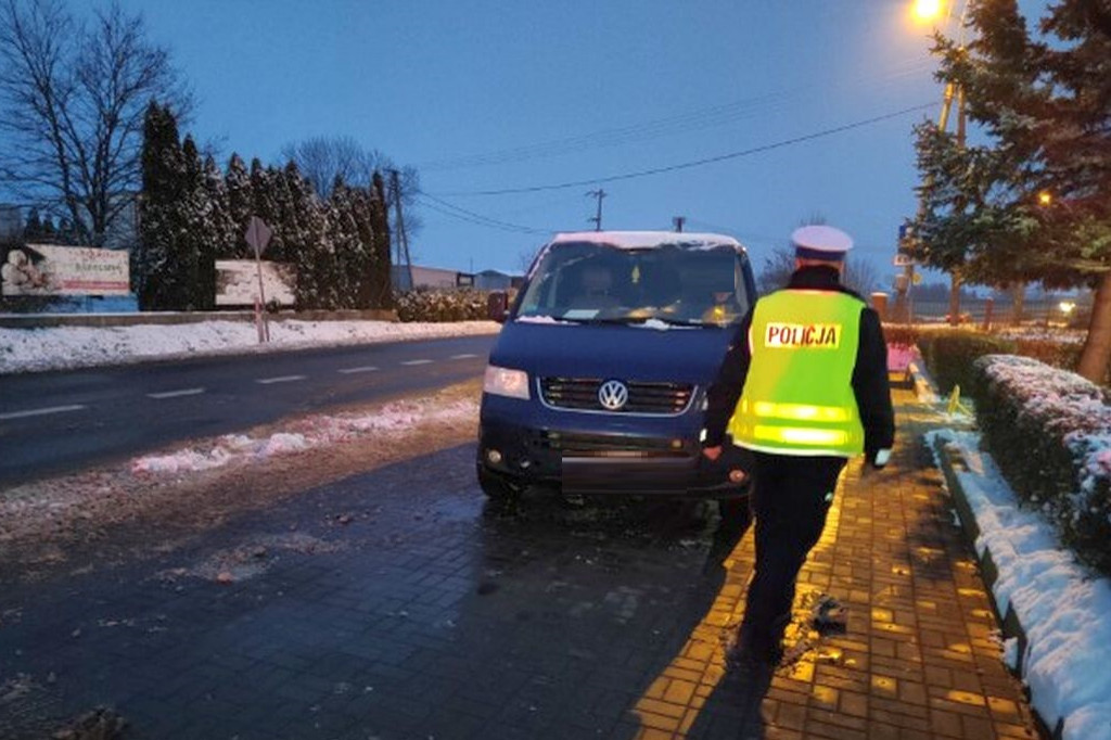 Sobotnie działania policjantów wydziału ruchu drogowego