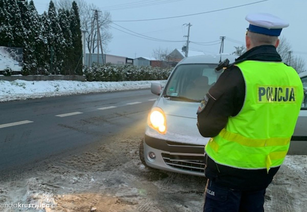 Sobotnie działania policjantów wydziału ruchu drogowego
