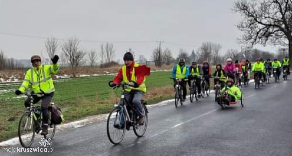 Goplanie na rowerach wspierali Wielką Orkiestrę Świątecznej Pomocy