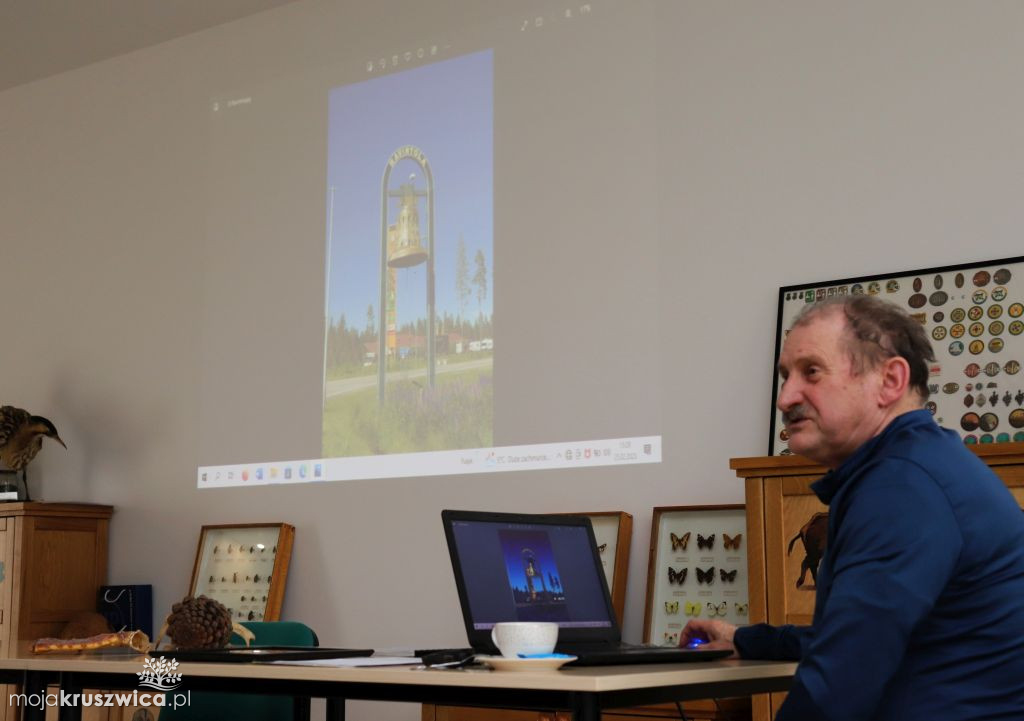 W Kruszwicy spotkali się z podróżnikiem Bernardem Milewskim [FOTO]