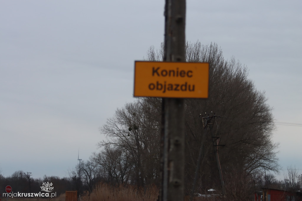 Trwa rozbudowa ulicy Mickiewicza w Kruszwicy