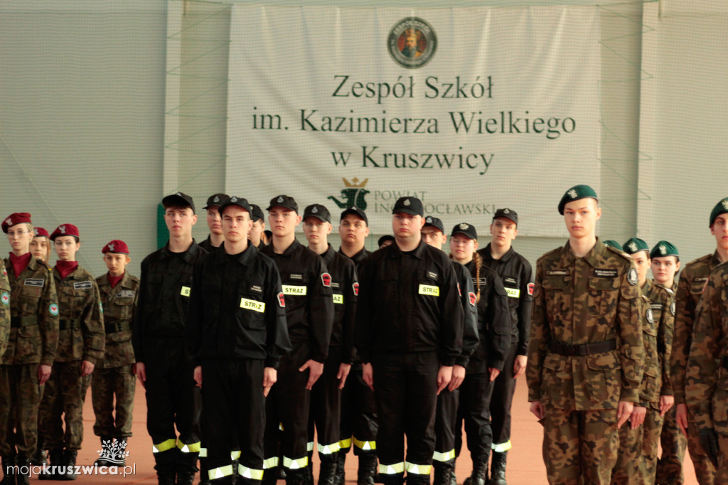 Wojewódzki Przegląd Musztry Klas Mundurowych w Kruszwicy