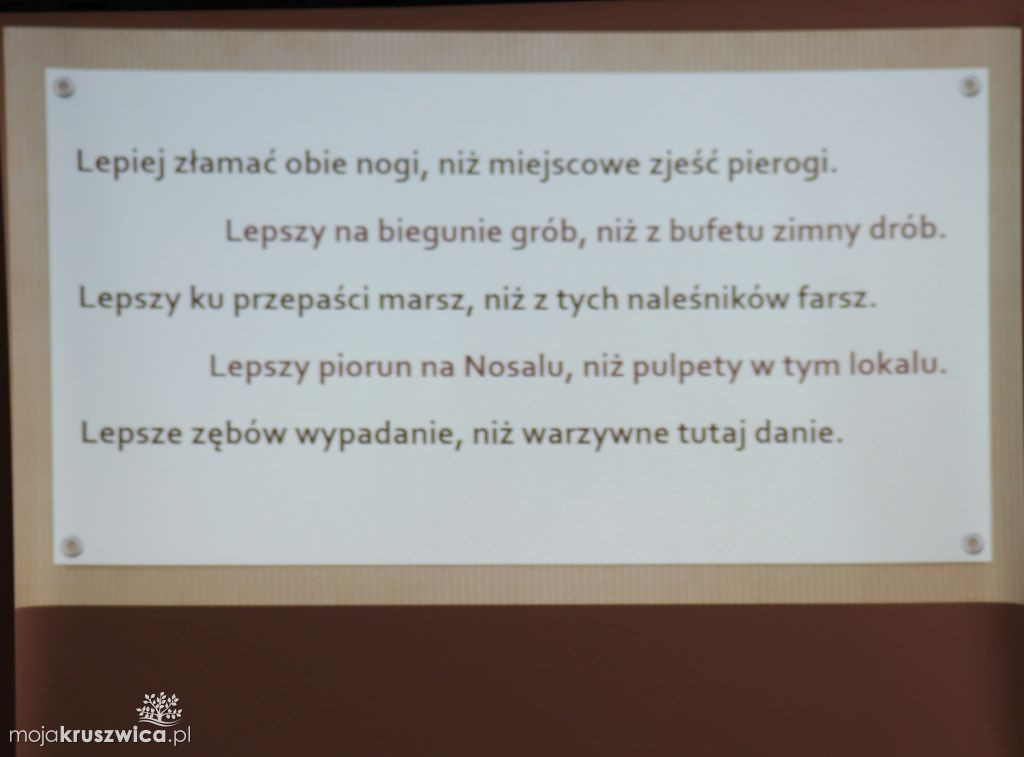Wisława Szymborska patronką 2023 roku. Rozmawiali o tym z kruszwickimi seniorami