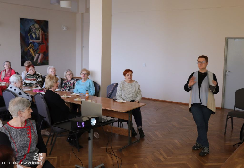 Wisława Szymborska patronką 2023 roku. Rozmawiali o tym z kruszwickimi seniorami