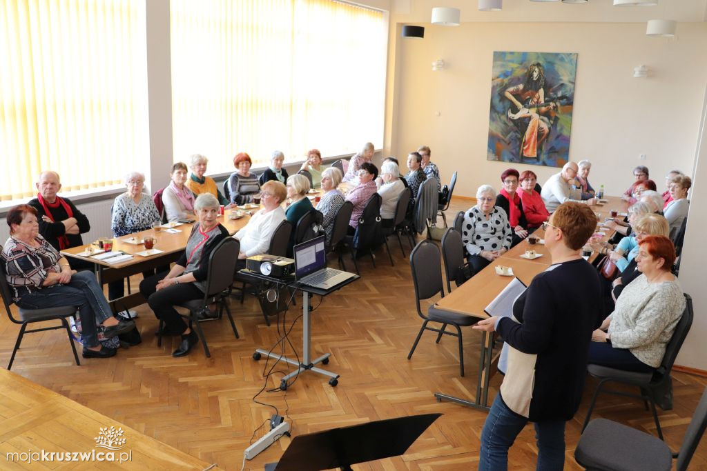 Wisława Szymborska patronką 2023 roku. Rozmawiali o tym z kruszwickimi seniorami