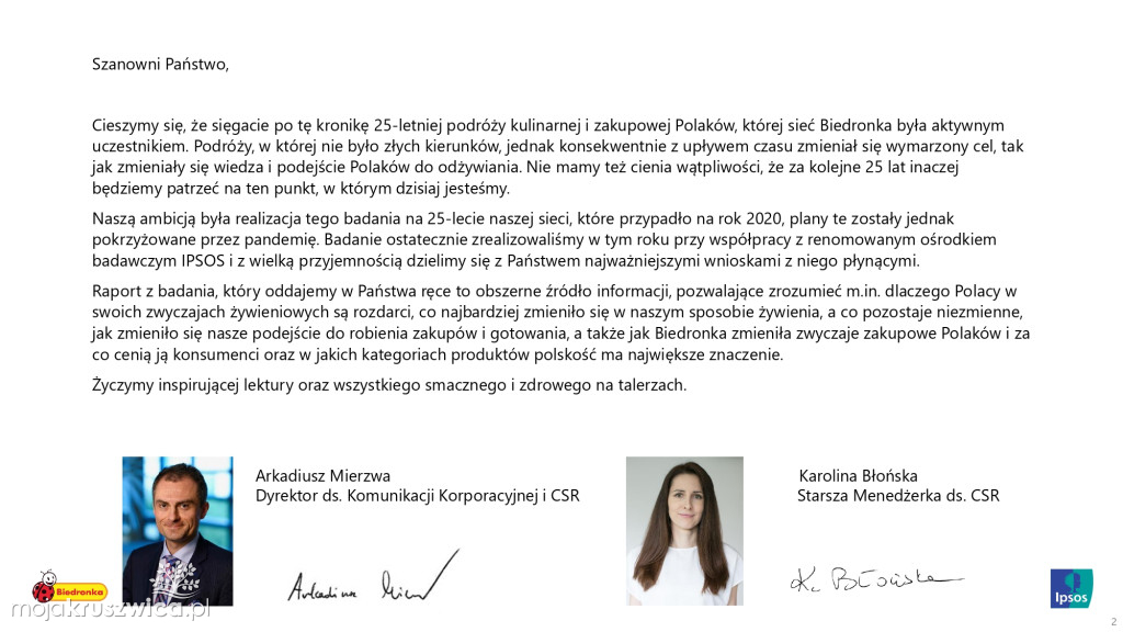 Biedronka sprawdza wielkanocne wybory Polaków