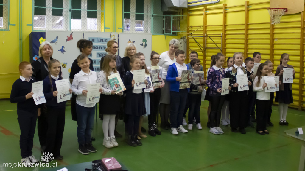 W Szkole Podstawowej nr 1 w Kruszwicy odbył się konkurs ortograficzny