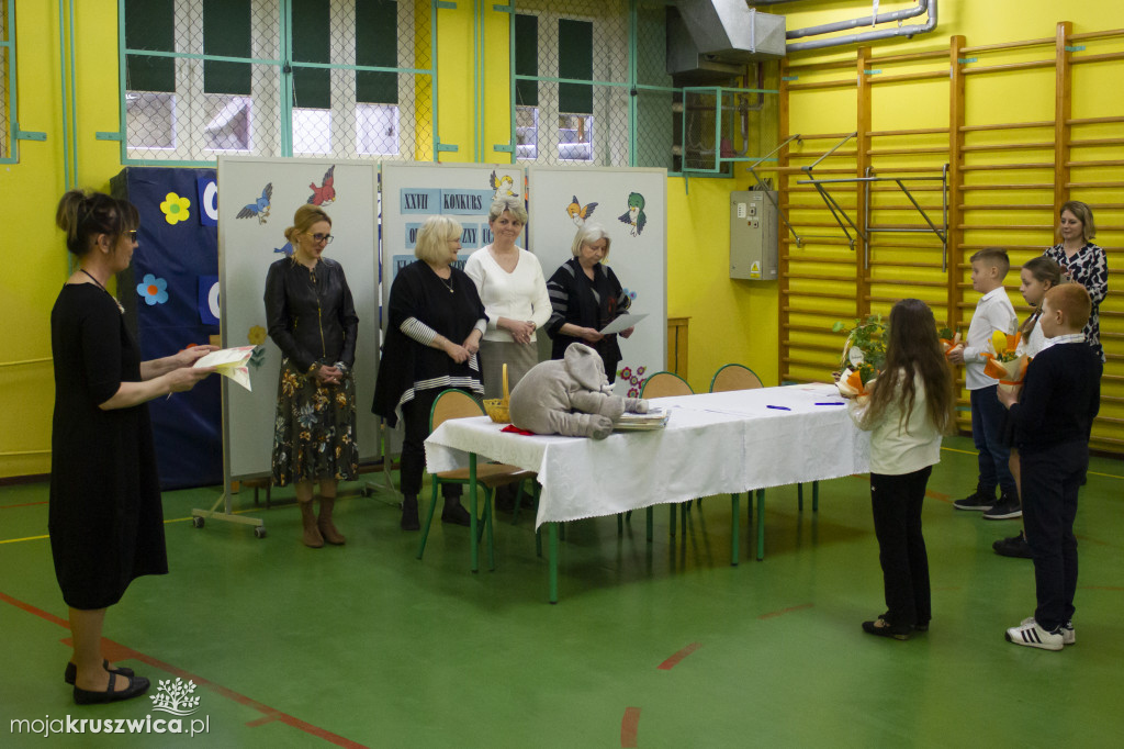 W Szkole Podstawowej nr 1 w Kruszwicy odbył się konkurs ortograficzny