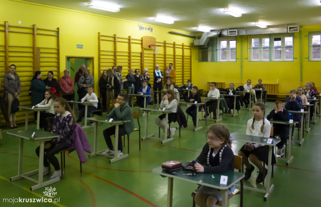 W Szkole Podstawowej nr 1 w Kruszwicy odbył się konkurs ortograficzny