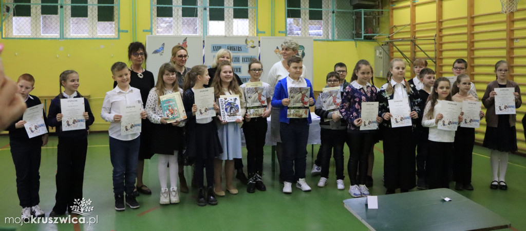W Szkole Podstawowej nr 1 w Kruszwicy odbył się konkurs ortograficzny