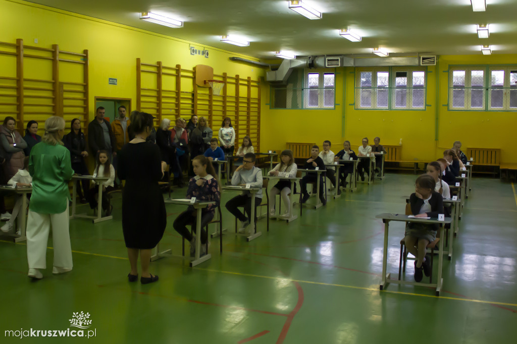 W Szkole Podstawowej nr 1 w Kruszwicy odbył się konkurs ortograficzny