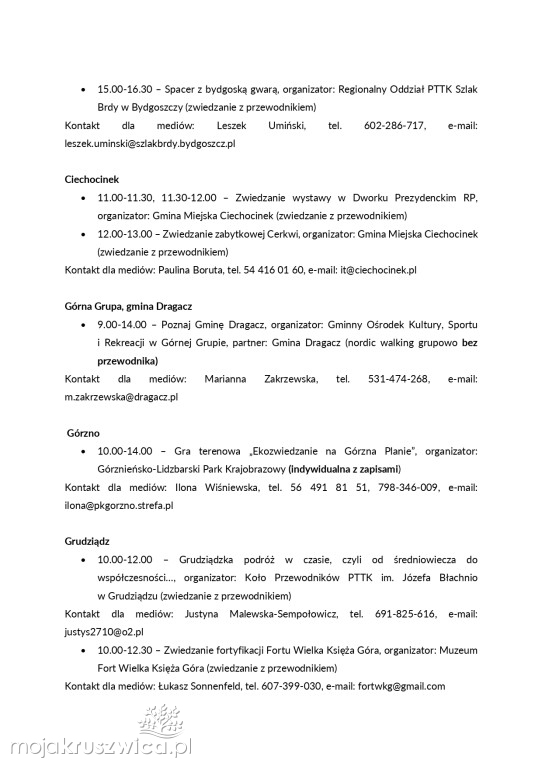 Zwiedzanie z przewodnikiem także w Kruszwicy. Już w ten weekend