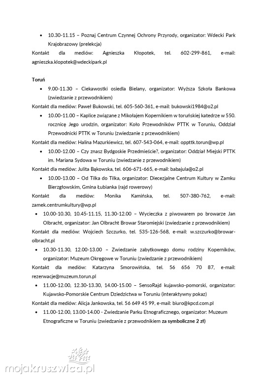 Zwiedzanie z przewodnikiem także w Kruszwicy. Już w ten weekend