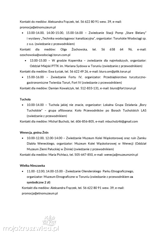 Zwiedzanie z przewodnikiem także w Kruszwicy. Już w ten weekend