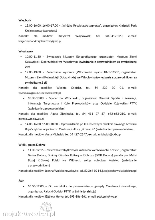 Zwiedzanie z przewodnikiem także w Kruszwicy. Już w ten weekend