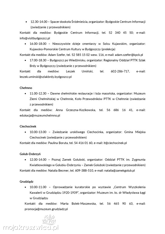 Zwiedzanie z przewodnikiem także w Kruszwicy. Już w ten weekend