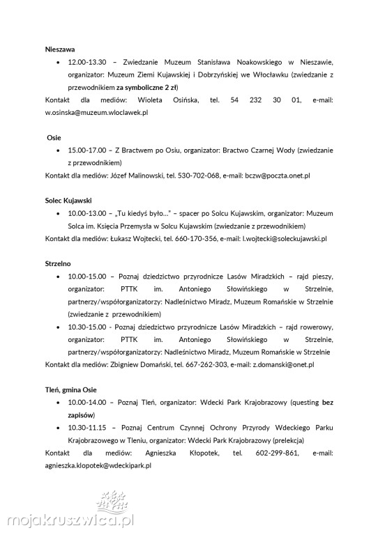 Zwiedzanie z przewodnikiem także w Kruszwicy. Już w ten weekend