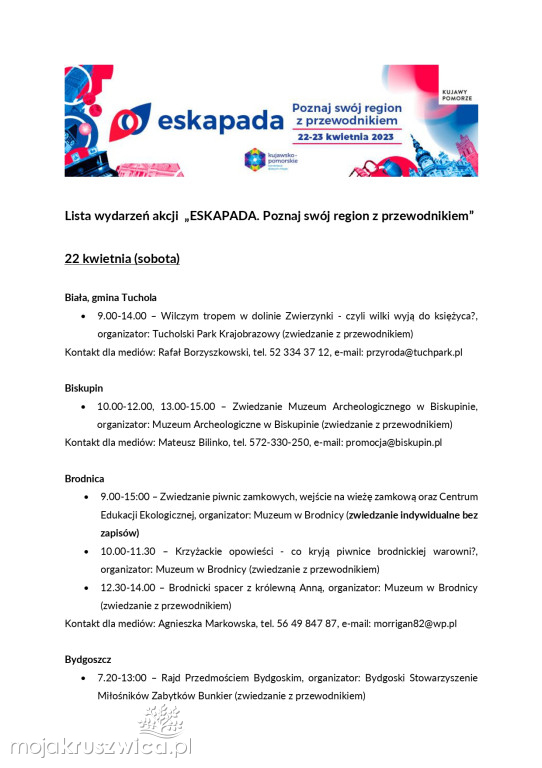 Zwiedzanie z przewodnikiem także w Kruszwicy. Już w ten weekend