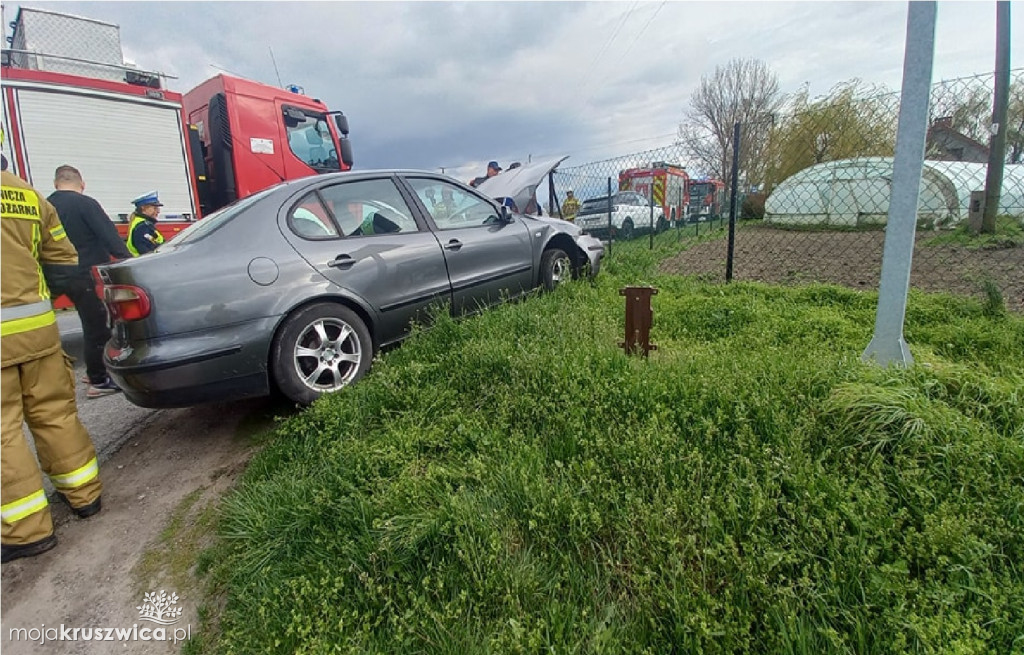 W Łojewie zderzyły się dwa auta osobowe
