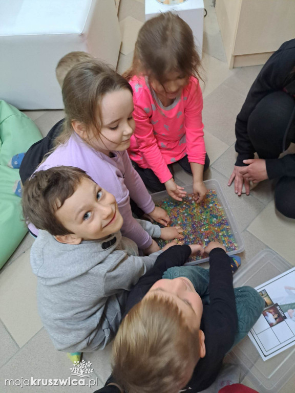Warsztaty sensoryczne w Młodzieżowym Ośrodku Wychowawczym w Kruszwicy