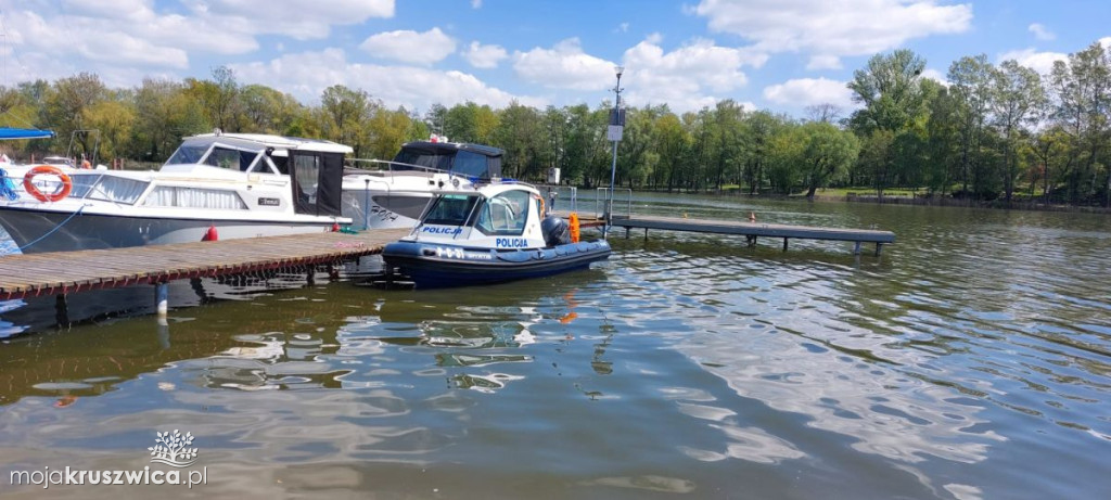 Na Gople zwodowano policyjną łódź [ZDJĘCIA]