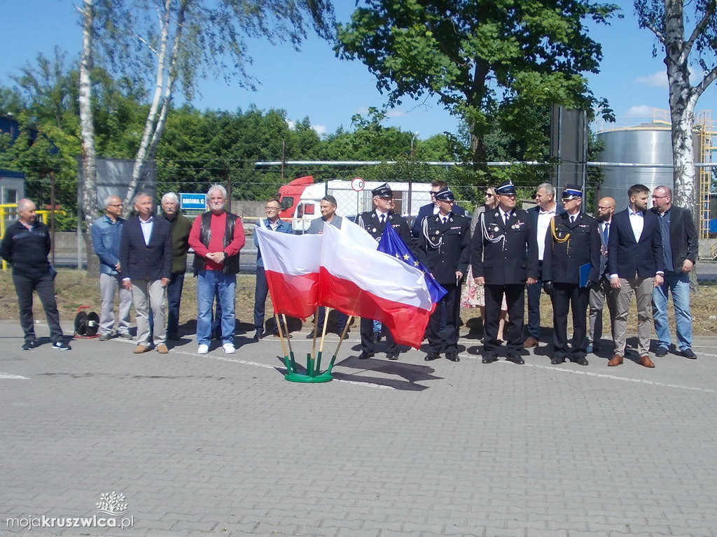 Strażacka  uroczystość na terenie BUNGE Polska sp. z o.o.  [ZDJĘCIA]