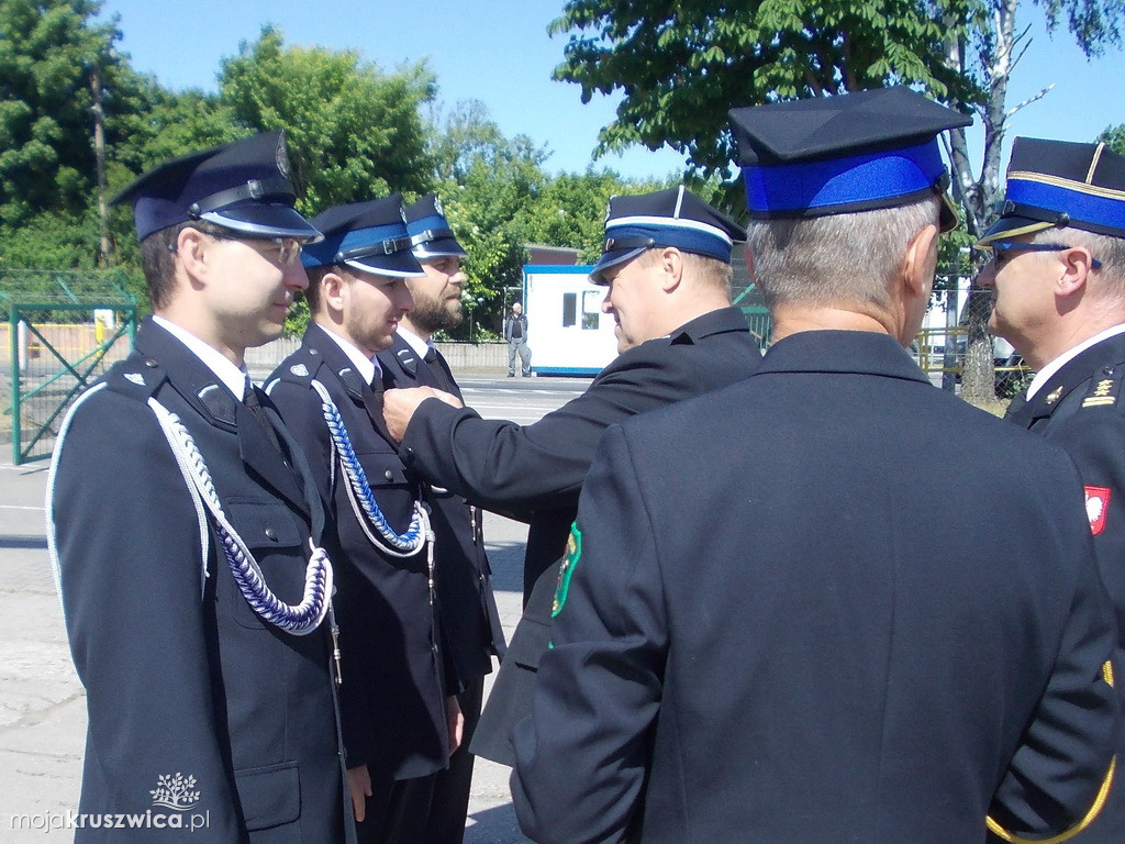 Strażacka  uroczystość na terenie BUNGE Polska sp. z o.o.  [ZDJĘCIA]