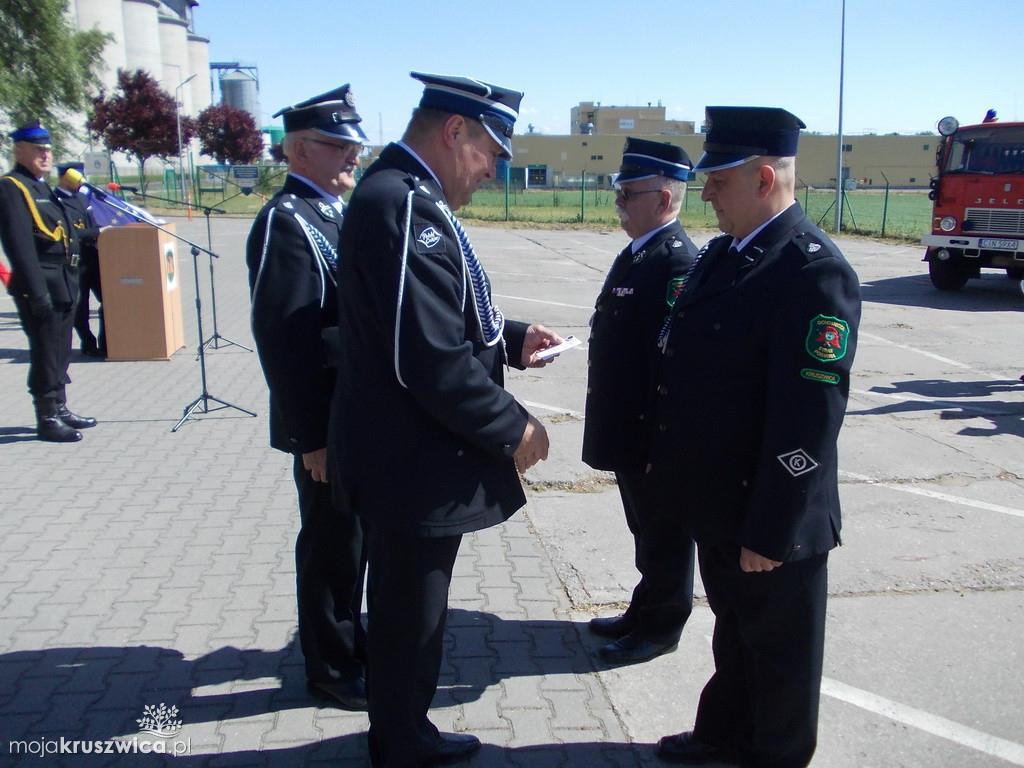 Strażacka  uroczystość na terenie BUNGE Polska sp. z o.o.  [ZDJĘCIA]
