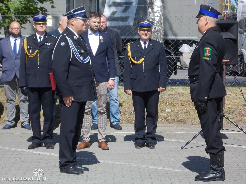 Strażacka  uroczystość na terenie BUNGE Polska sp. z o.o.  [ZDJĘCIA]