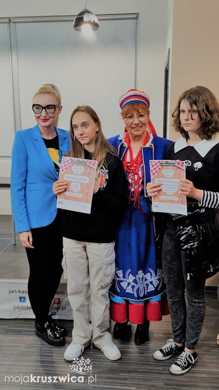Antonina Kusz i Sylwia Wojtysiak nagrodzone w konkursie „Apetyt na książkę”!