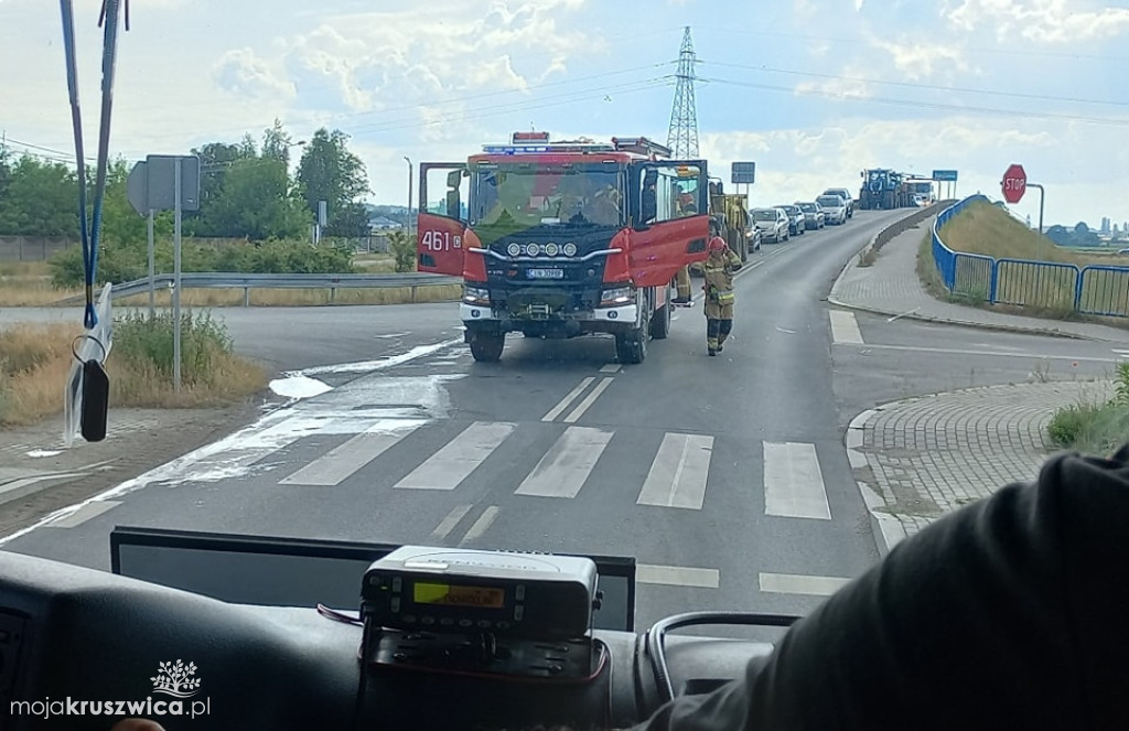 Sikorowo: Pożar samochodu osobowego [ZDJĘCIA]
